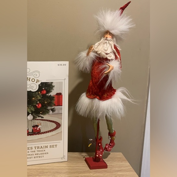 Patience Brewster Christmas Krinkles Collectible Santa, Dep.56 - Picture 2 of 3